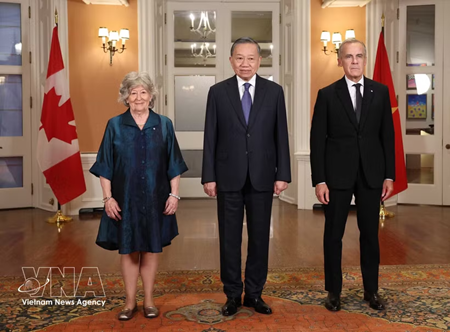 Governor General of Canada hosts banquet for top Vietnamese leader